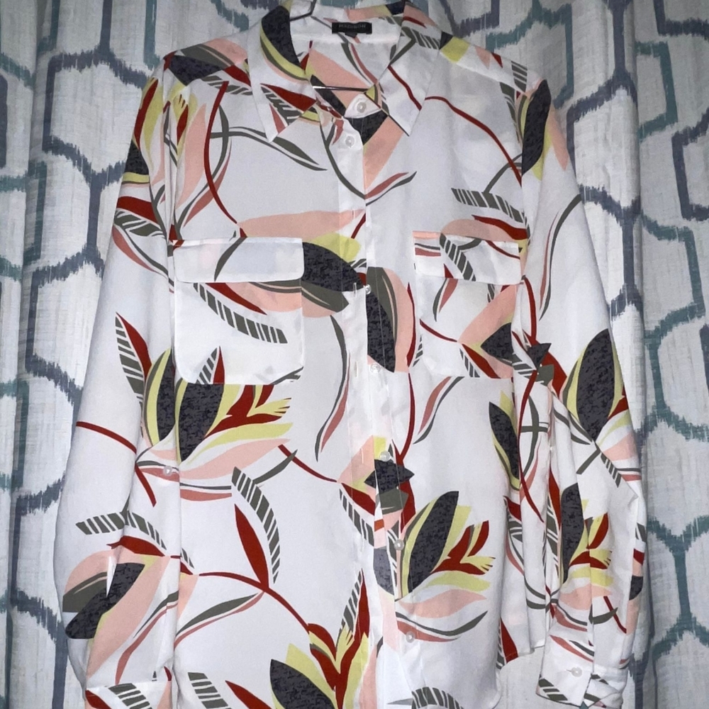 MADISON long sleeve floral size XL